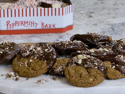 Chocolate Peppermint Cookies